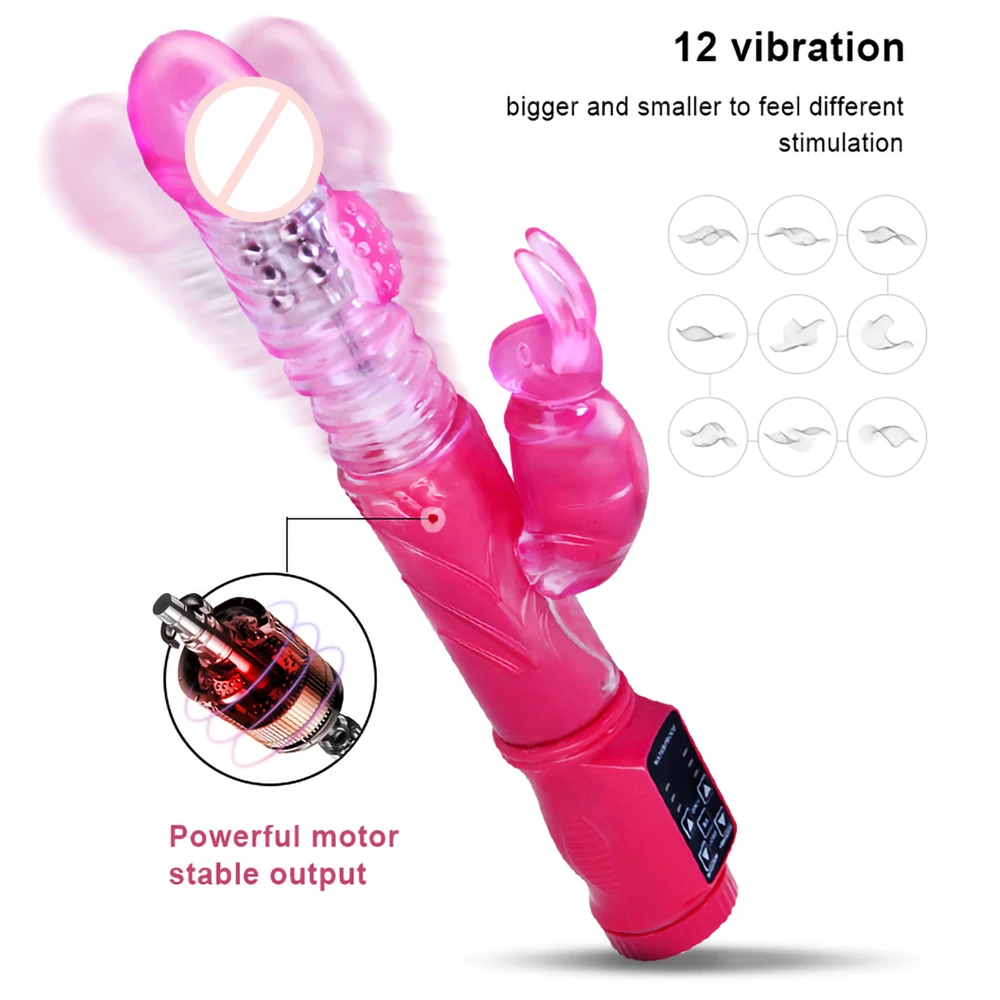G Spot Powerful Vibrator Sex Toys for Women Dildo Vibrating Vagina Clitoris Sucker Massager Rechargeable Vibration Adult Sex Toy