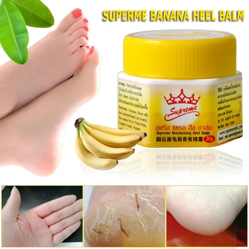 

Foot Care Dead Skin Remover Anti-Drying Crack Cream Dead Skin Remover Banana Oil Repair Skin Care Product Pedicure Tools 20g