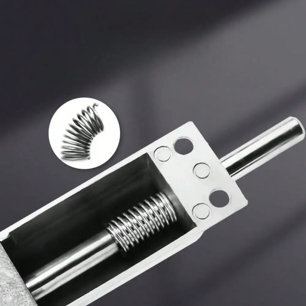 1Pcs Stainless Steel Adjustable Telescopic Foot-Operated Lever Door Stops Kickdown Door Holder Stop Hardware Outdoor