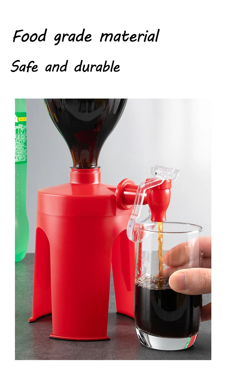 5L Beverage Dispenser with Tap 360° Rotatable Drink Dispenser Large  Capacity Cold Drink Kettle with A Mouth Dispenser - AliExpress