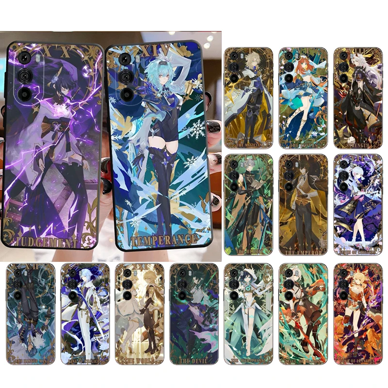 

Genshin Impact Phone Case for Moto E32 E32S E20 E40 E7 Plus Edge 40 30 Ultra Neo 20 lite G13 G9Plus GPure GStylus
