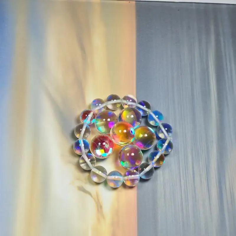 Color Prism DIY Accessories Sun Catcher Colored Crystal Glass Moonlight Gem Replacement Crystal