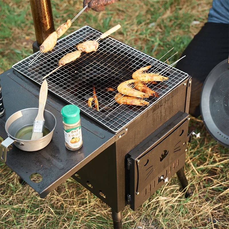 Portable Wood Stoves Tents | Wood Burning Stoves Cabins | Wood Burning Stove  Tent - Cooktops - Aliexpress