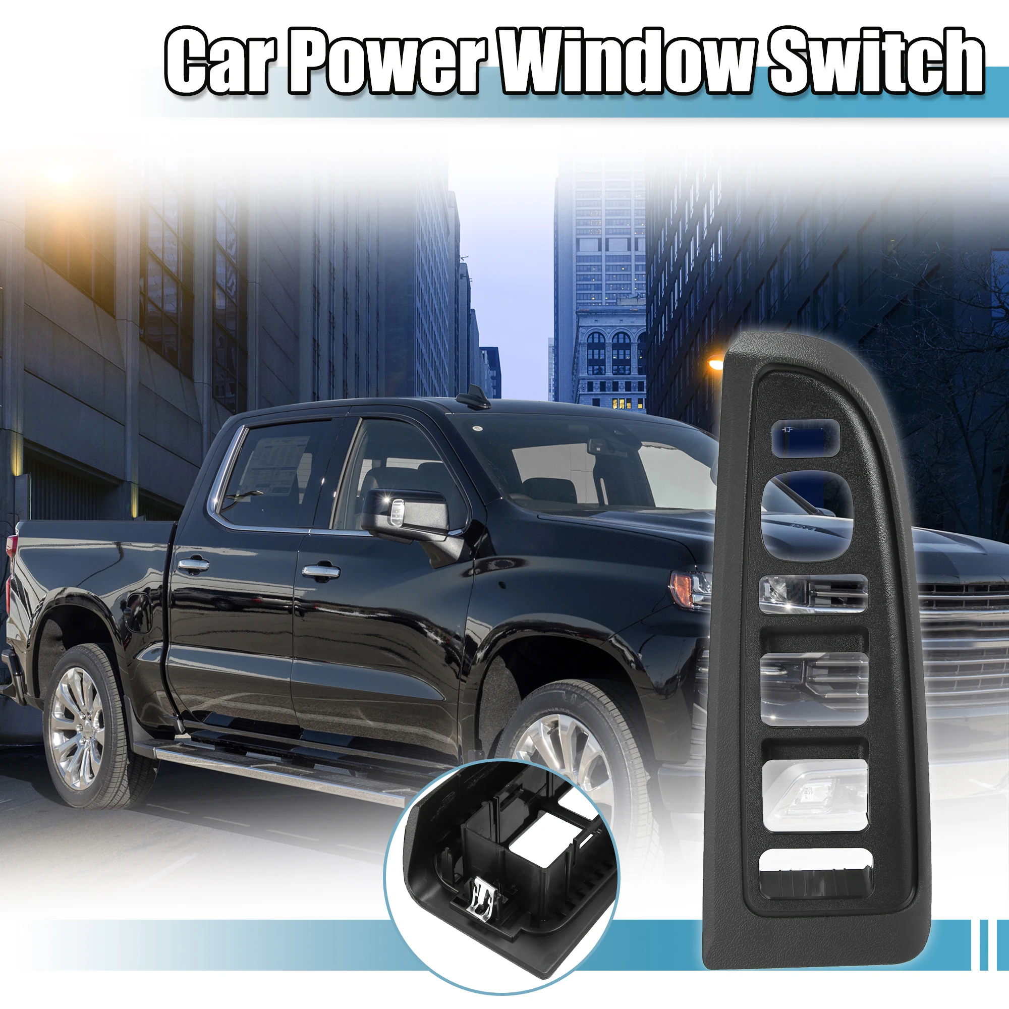 

Переключатель окон Uxcell 89045128 для Chevrolet Silverado 1500 03-07