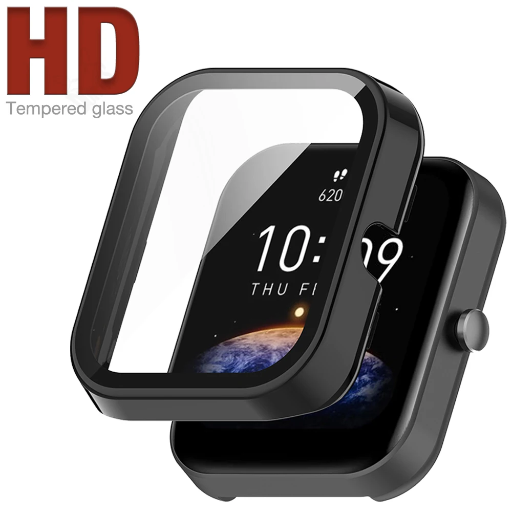 2-IN-1 ȣ ̽  ȭ , Amazfit Bip 3 Bip3 Pro Ƽ ũġ ȭ ȣ Ŀ ̽ ׼