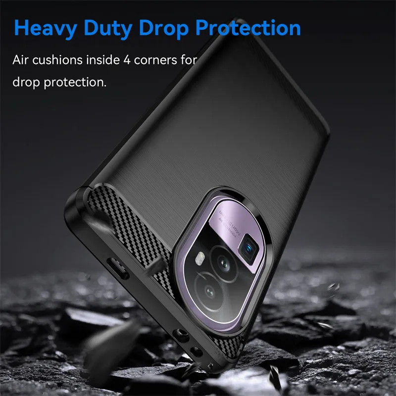 Enhanced Shockproof Silicone Protective Phone Back Cover Case