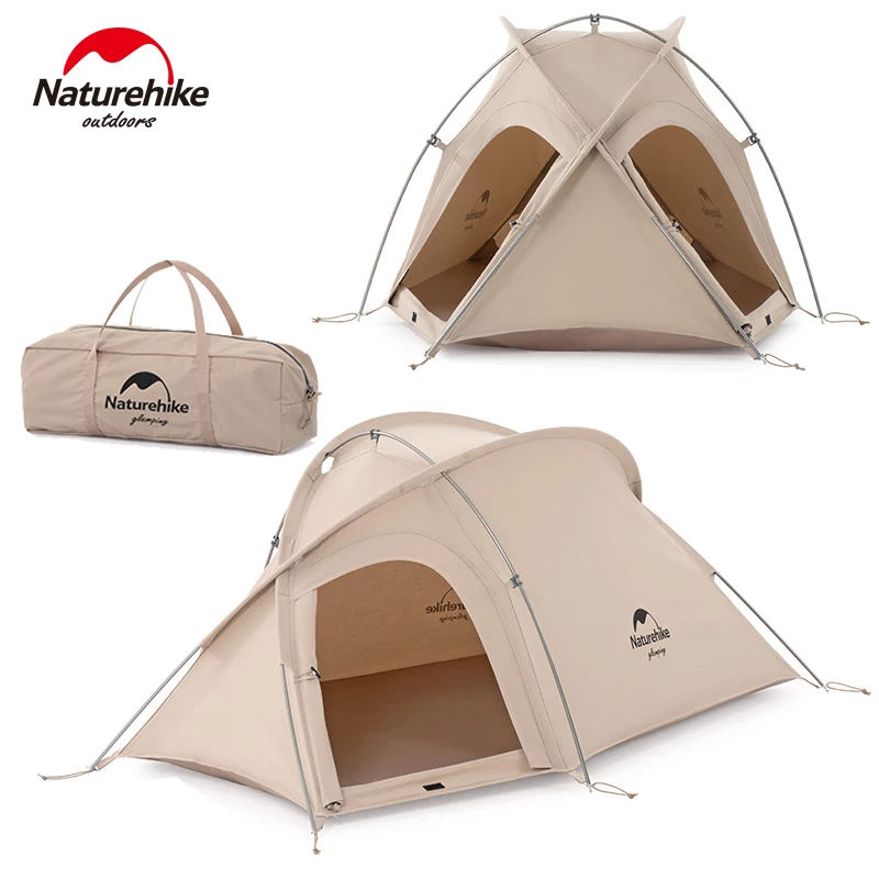 

Naturehike Mini HIBY палатка для домашних животных Сверхлегкая палатка с собственной подставкой Маленький Средний домик для собак кошачье гнездо водонепроницаемый 2-дверный легкий вес 2,2 кг
