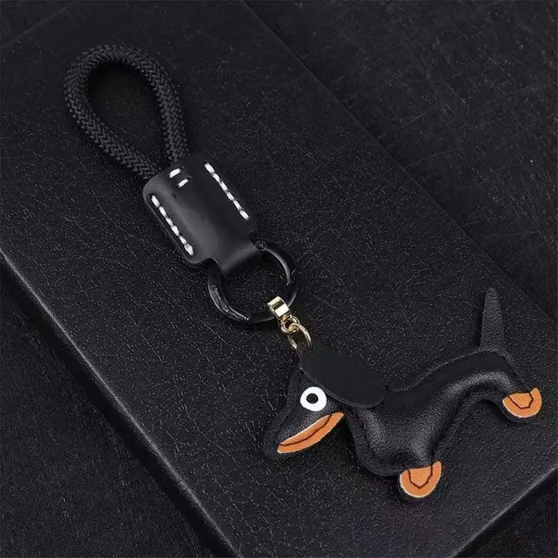 NICI Perro Salchicha Skida De Peluche Sostenible – Llavero De 10 Cm Con Aro, Colección Cosy Winter, Regalo Para Fans