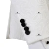 Cenne Des Graoom Latest Coat Design Tuxedo Suits For Men Tailor-Made Shawl Velvet Lapel 3 Pieces Blazers Vest Trousers Wedding 3