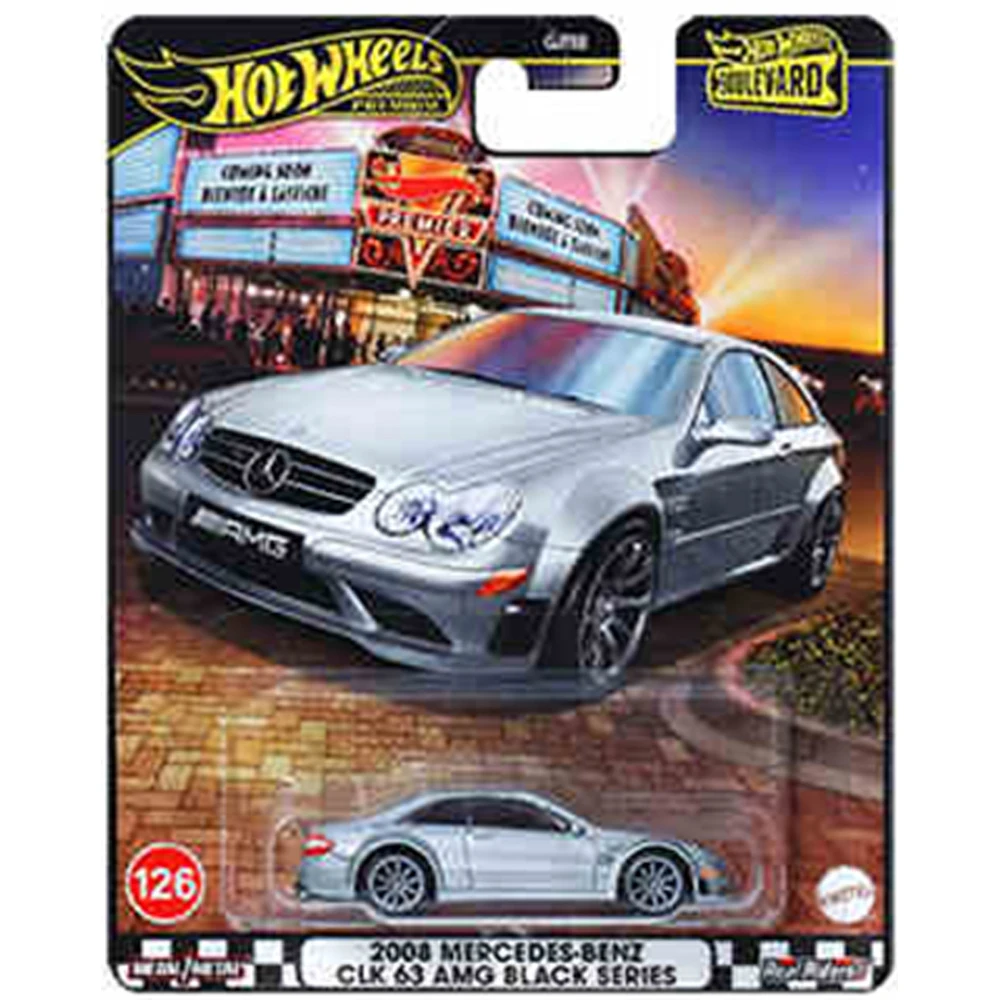 Hot Wheels Cars Boulevard 26 MERCEDES-BENS CLK 63 AMG BLACK