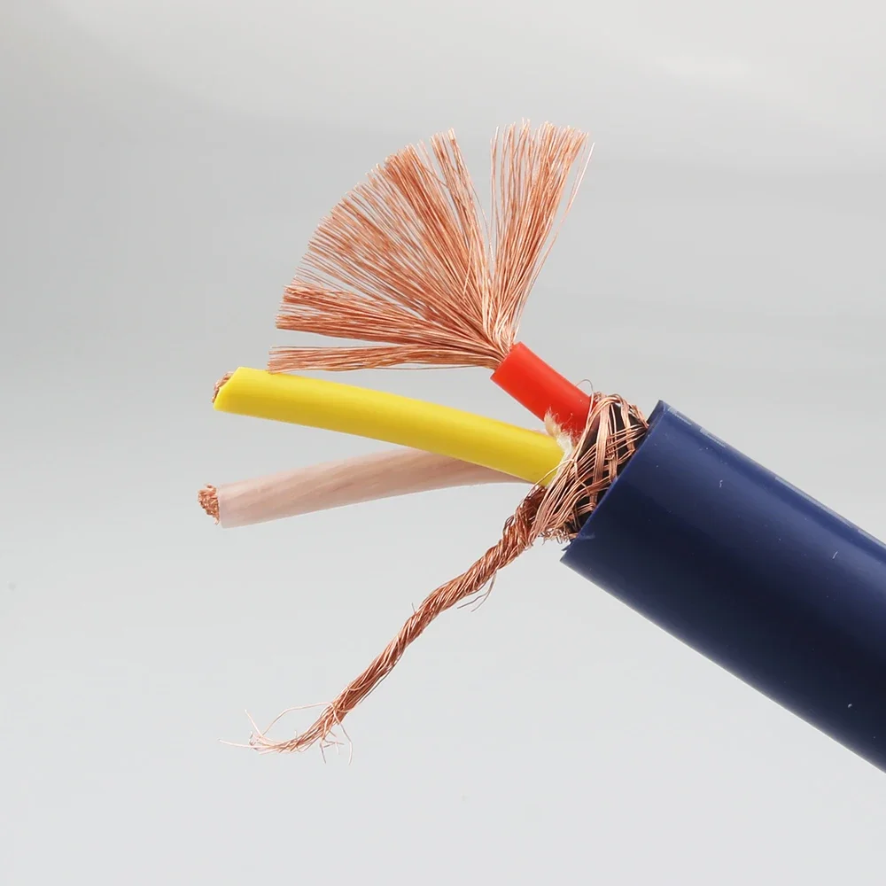 

hifi Bulk power cable High Quality OFC Copper power cable sold per meter