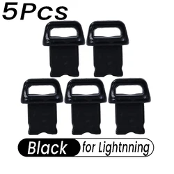 Universal Soft USB - C Port Cover with Easy Grip Dustproof Plugs (5PCS Black B)