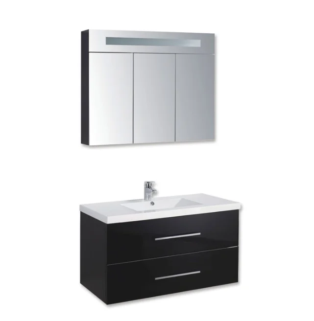 Bathroom Double Sink Vanity Luxury Pvc24 In Bathroom Cabinet