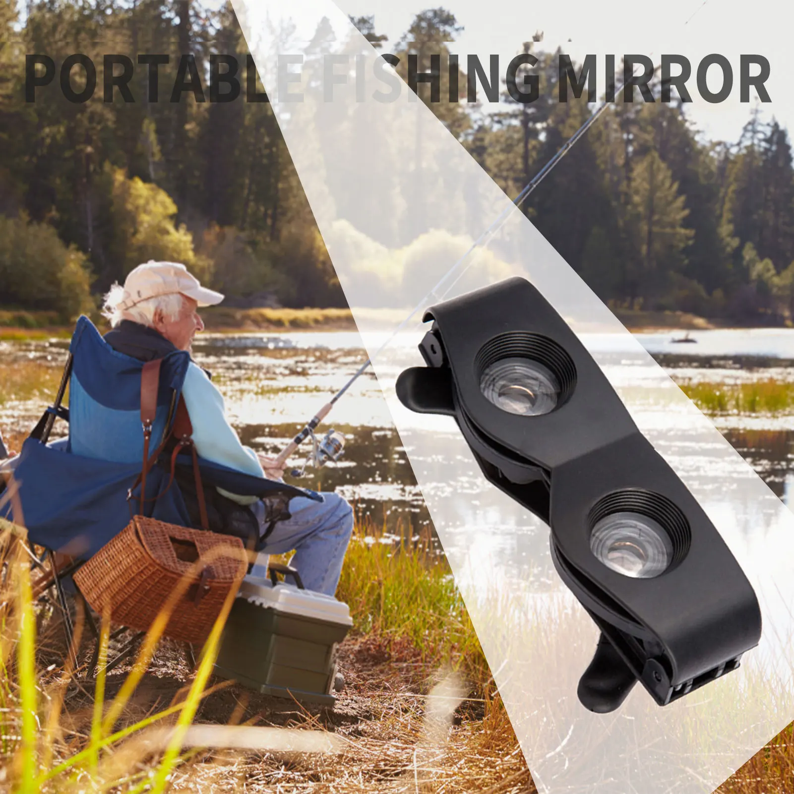 Hands-Free Binocular Glasses For Fishing Portable Wearable Binoculars  Telescope Magnifier Glasses For Hunting Hiking Outdoor