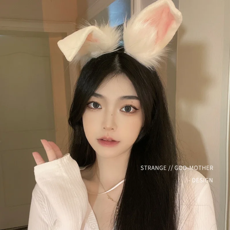 

Lady Rabbit girl cosplay furry ears bunny ear for cosplay sexy headband role play party accessories