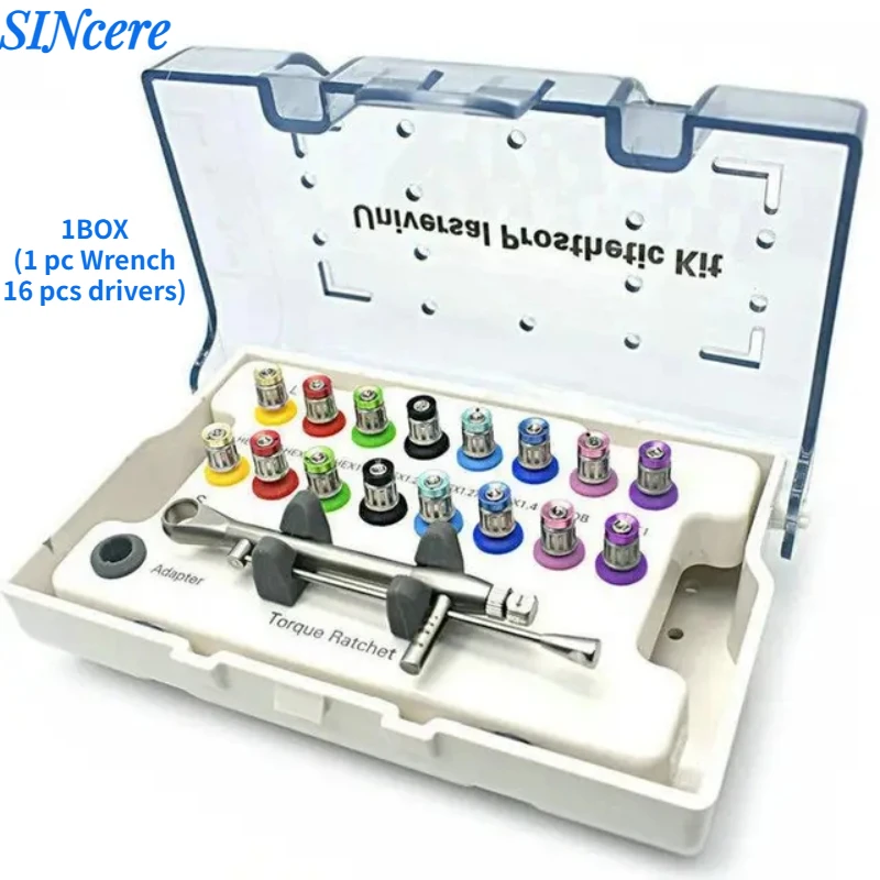 Динамометрический ключ для имплантации зубов