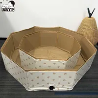 Ocean Ball Paddling Pool Fun Summer Swimming Pool Portable Folding for Kids Above Ground Outdoor Garden Backyard Party 1
