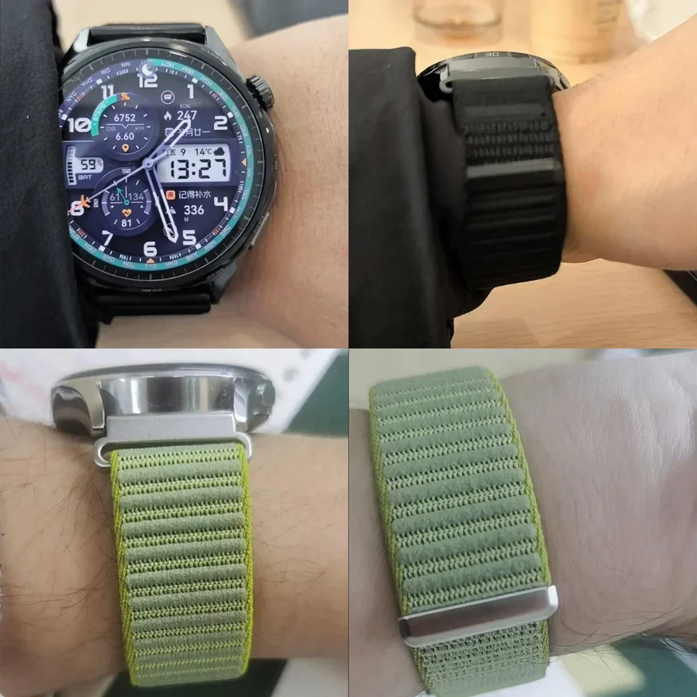 Versatile Nylon Loop Band - Sport Bracelet in Multiple Sizes