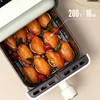 DAEWOO Air Fryer 220V 50Hz 5L Multifunctional Electric Fryer Pot Intelligent Freidora De Aire 80-200℃ Airfryer Home Appliance 3