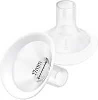 ชิ้นส่วนปั๊มนมหน้าแปลนขอบนุ่มสําหรับเครื่องปั๊มนม Medela /Spectra S1 S2 9 Plus, PersonalFit, Freestyle, Maxflow 1