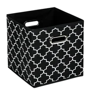 11inch Multi-functional Folding Wardrobe Practical Clothes Storage Basket Fabric Storage Bins Foldable Clothes Drawer Organizer 1