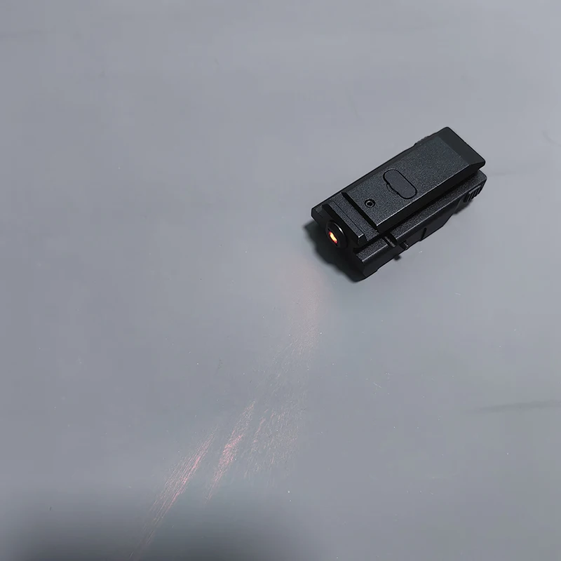 MDGRWY MDG54 Tactical Type-C Charging Red/Green Laser Sight for Pistol Weapons with 20-21mm Rail Aluminium Alloy