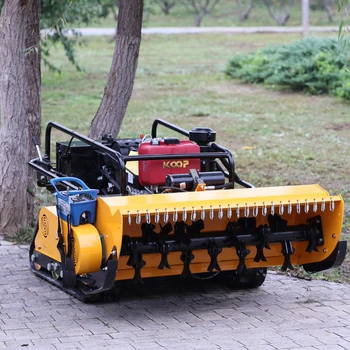 Tosaerba robotico telecomandato per l'agricoltura personalizzata Tosaerba diesel con telecomando a giro zero in vendita