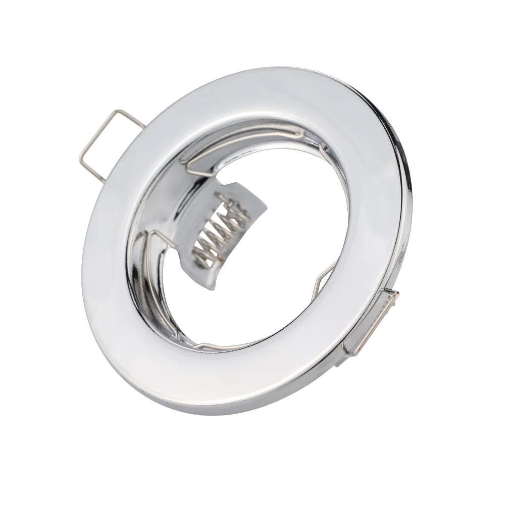 JOYINLED 5개 원형 매립형 LED 천장 다운라이트 피팅 MR16 GU10 홀더 프레임 LED 램프 피팅 LED 스팟 라이트용