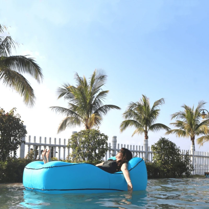 Portable Air Sofa Lazy Inflatable Amphibious Seat Bed Small Storage Volume Travel Hiking Picnic Camping Equipment
