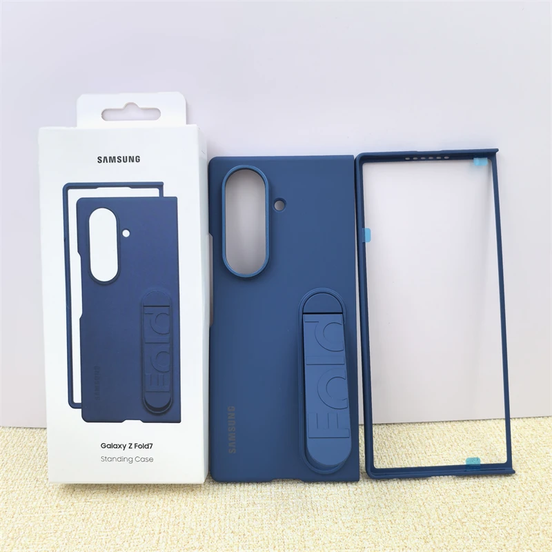 Luxury Matte Hard Shell Case with Kickstand and Camera Protection
