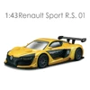 Bburago 1:43 Renault Sport R.S.01 Alloy Die-cast Car Model Collectible Miniature Cars Model Toys Children's Gift Original 4