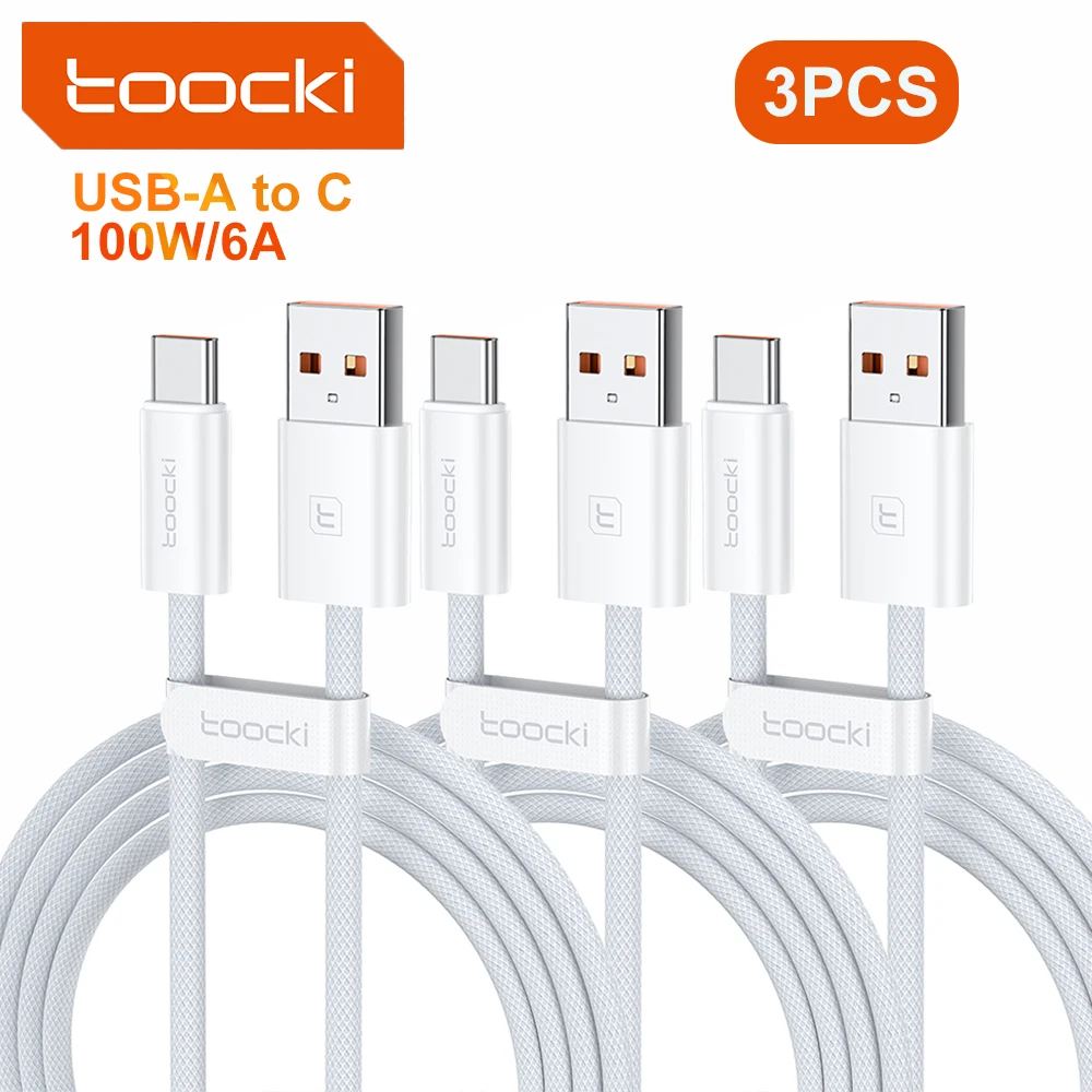 รูปสินค้า สายชาร์จ USB-C 100W ชาร์จเร็ว ใช้ได้กับทุกแบรนด์