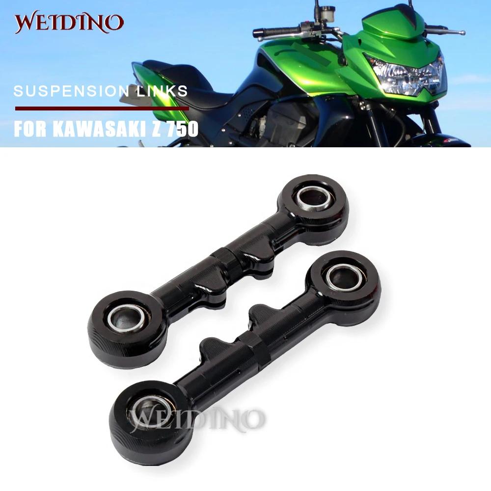 

Rear Lowering Link Kit Aluminum Adjustable Suspension Accessories For Kawasaki Z750 2004-2012 Z750S