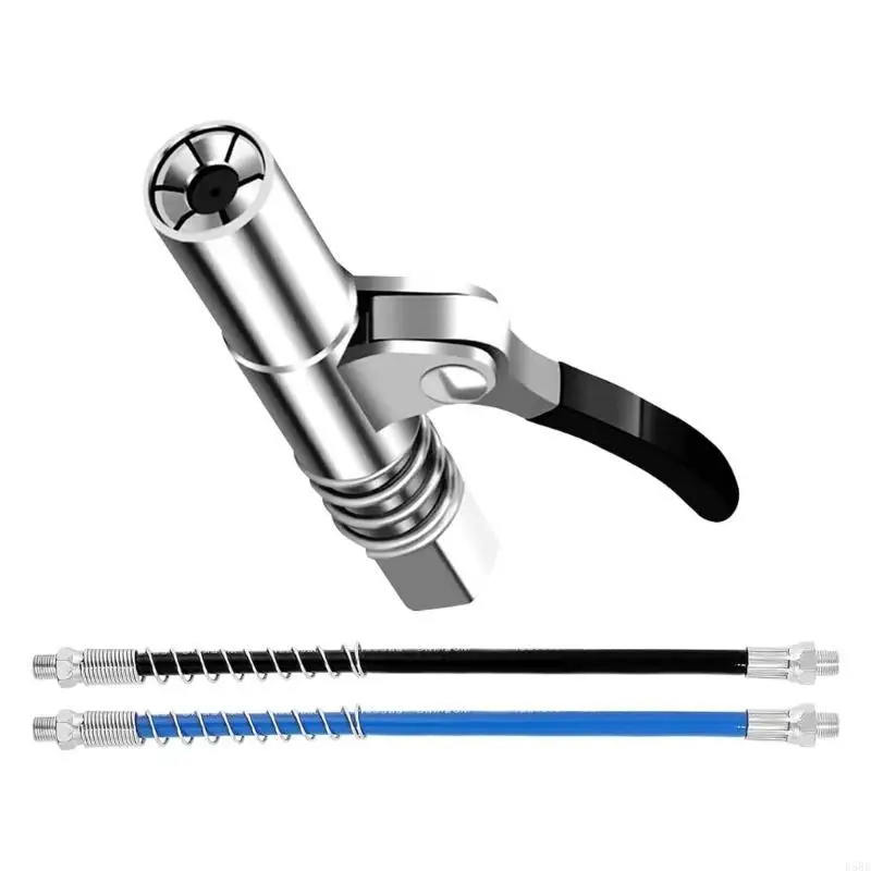 D5BE Efficient Single Handle Grease Guns with 30cm Tube for Hard to Reach Areas