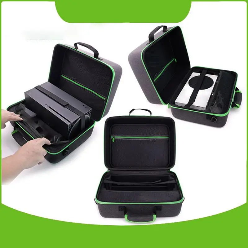 For Xbox Series X/S Game Console Carrying Bag Travel Bag For Game Accessories Game Controller Console Shoulder Bag Portable