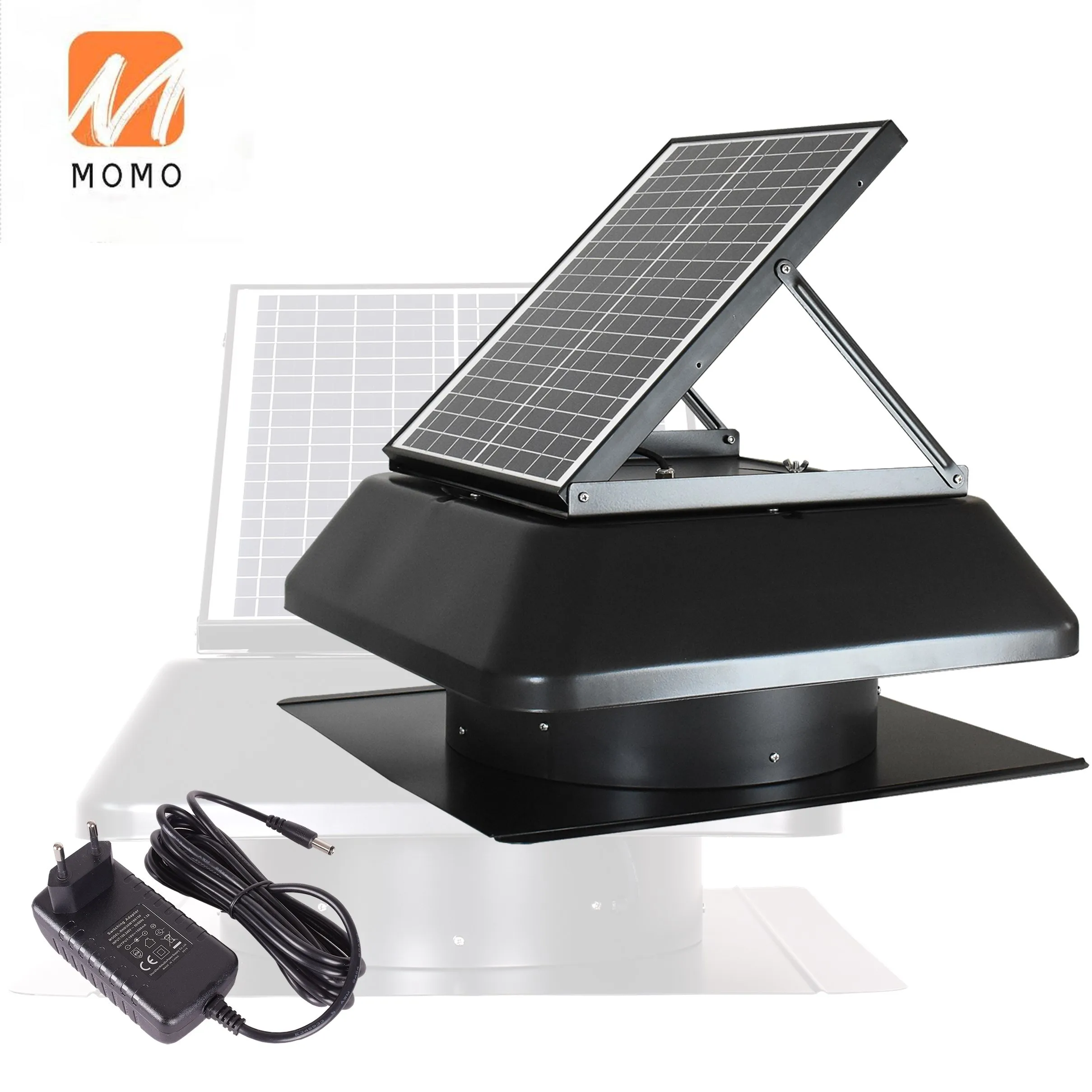 Air Conditioning Circulation Roof Turbo Vent Factory Day Night Ventilation  Solar Smart Fan 20W DC Heat Extractor Attic Gable Fan
