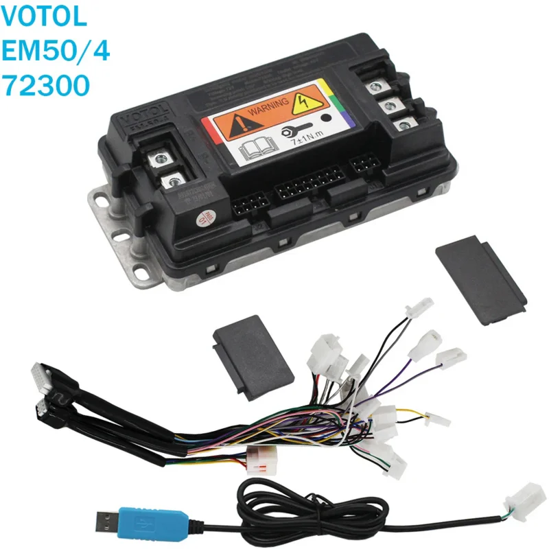 VOTOL EM50-4 48-72V 72300 Programmable Controller ev charger controller electric scooter motor controller electronic speed controller 2000W Electric Scooter Electric motorcycle QS motor controller