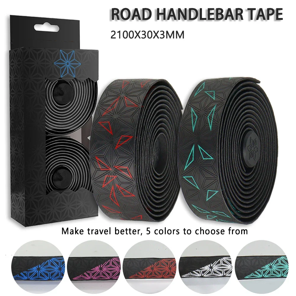 thumbnail image 2 of PATIKIL Bike Handlebar Tape - 4 Pack EVA Camouflage Grip Wrap With End Plugs 2 of 13