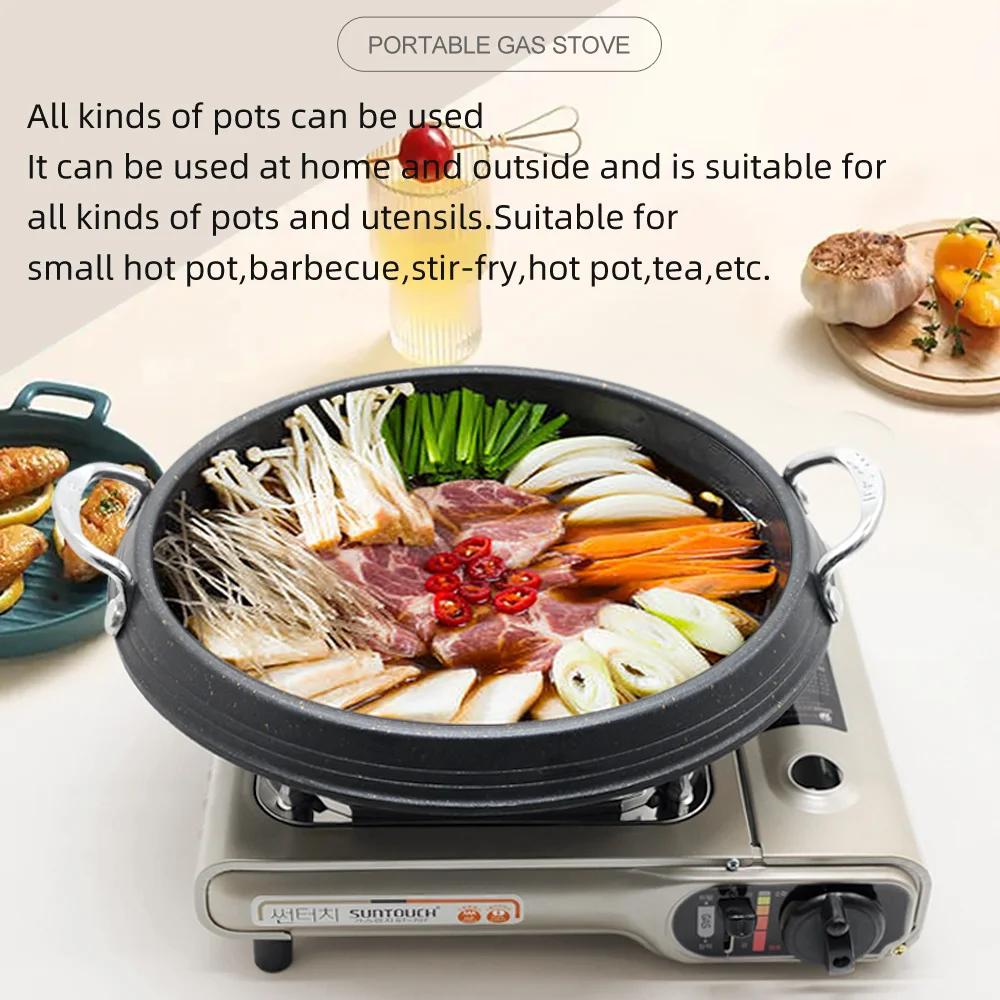 Mini Camping Stove Heater Small Cassette Stove Single Burner Portable  Cooking Furnace Gas Stove For Indoor Outdoor Camping BBQ - AliExpress