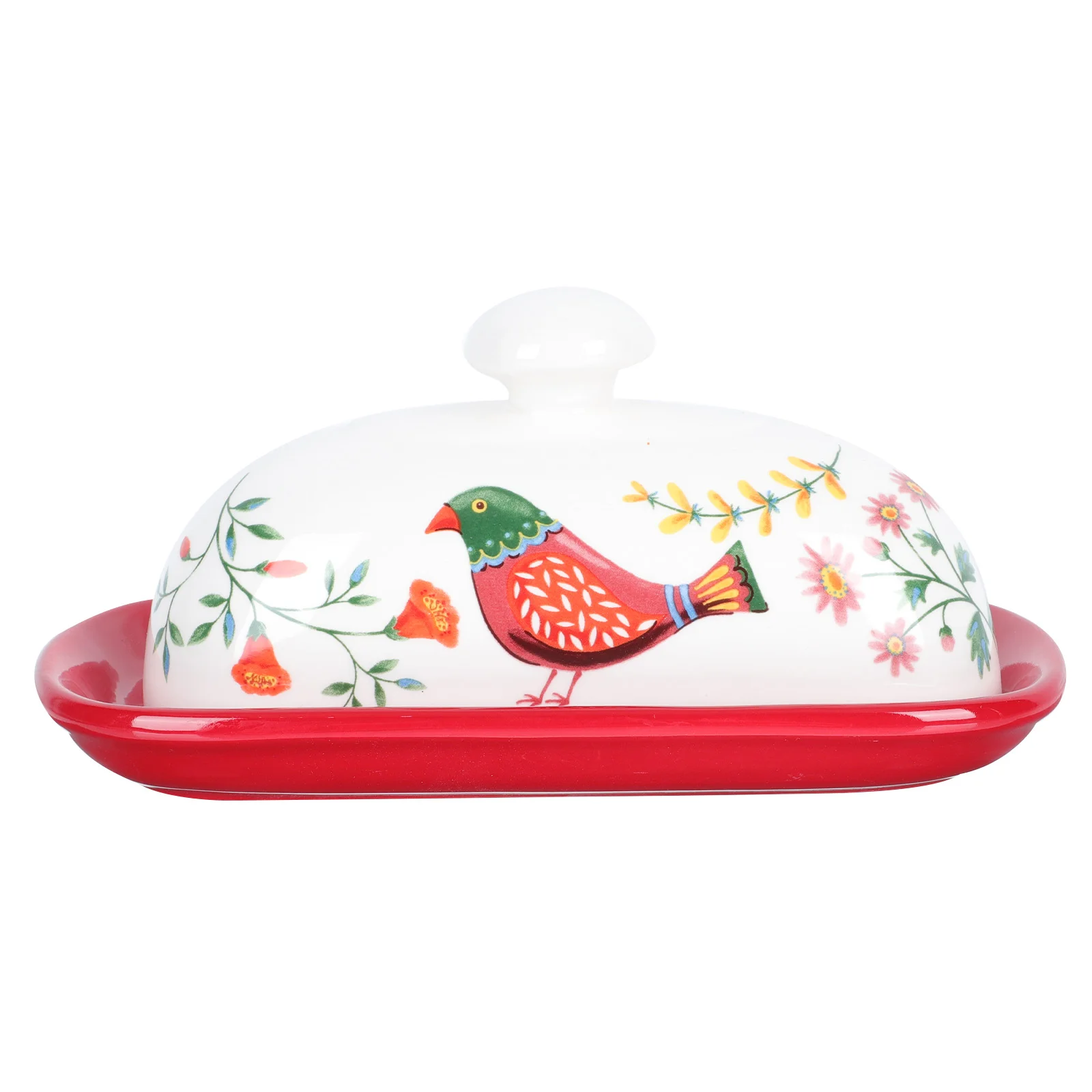 

Ceramic Butter Dish Box Cheese Server Storage Keeper Tray Butter Plate Container With Lid Kitchen Dinnerware