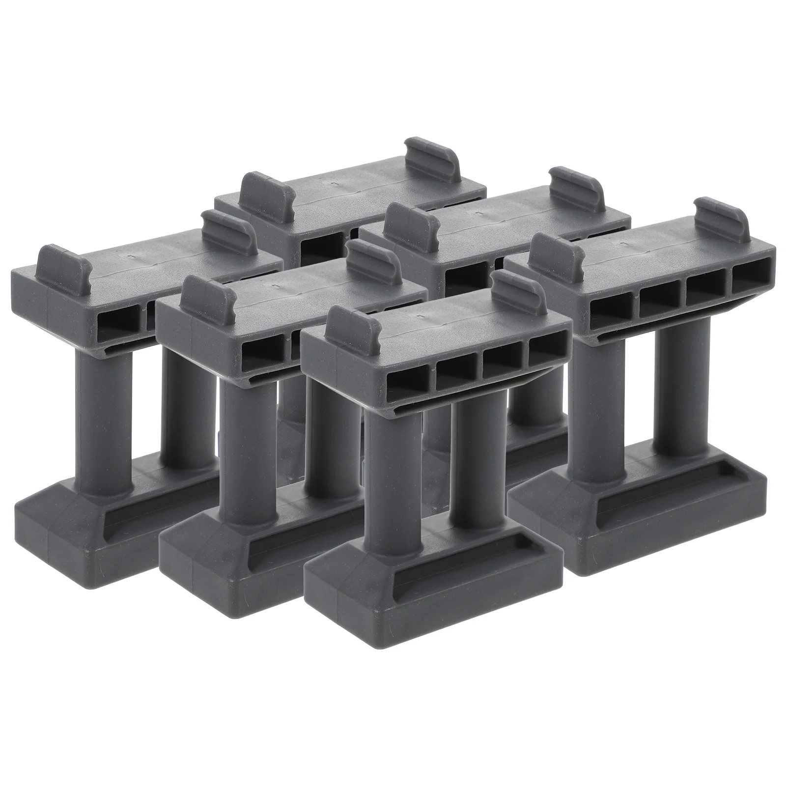 Wooden Train Track Accessories Train Bridge Pier Track Railway Accessories Multi Level Support Risers High Level Blocks Wooden for electric train set