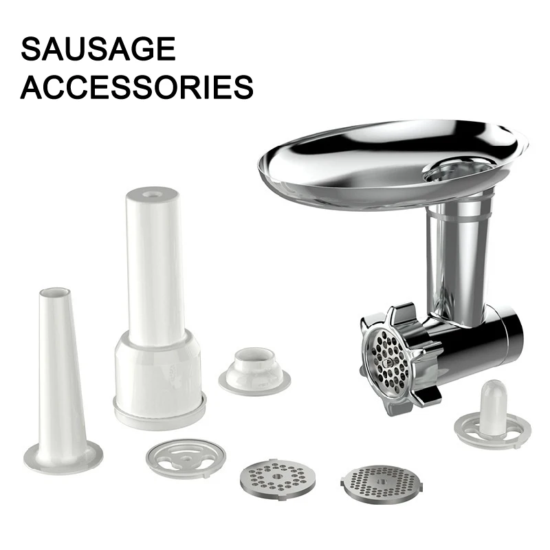 ALTAIRIBN Tilt-Head Electric Stand Mixer Professional Grade Chef Machine 7L 800W 304 Stainless Steel/1300-1600RMP With 6 Speeds