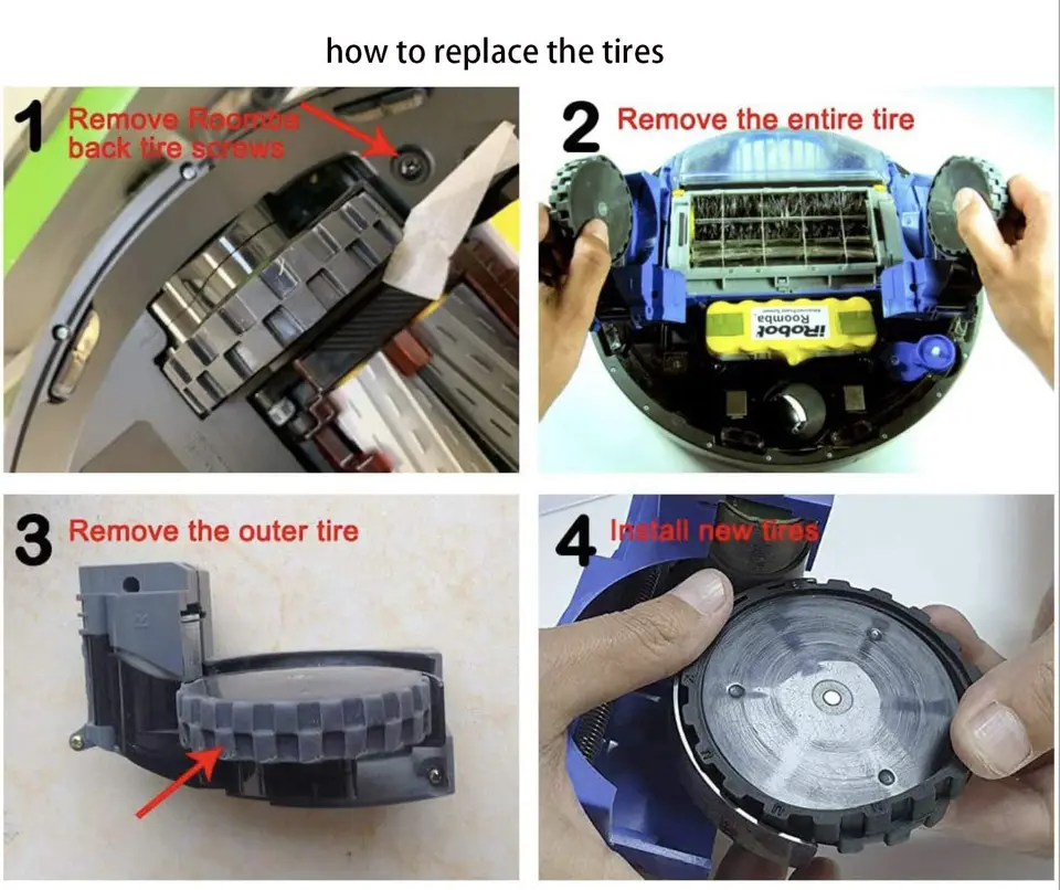 交換部品 iRobot ルンバ 960 980 981 985 900 シリーズ、890 880 805