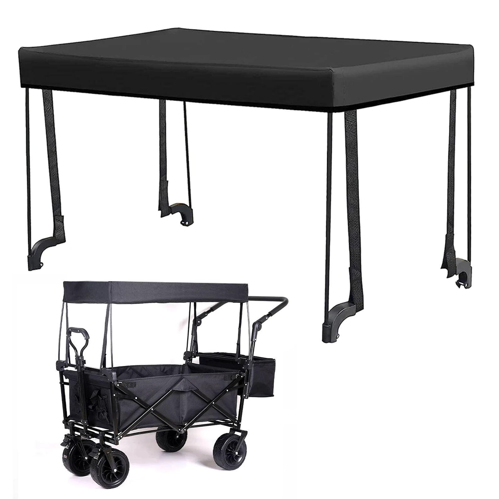 Removable Awning Canopy For Truck Accessories Sunshade For Trolley Outdoor Camping Car Roof Ceiling Canopy No Wagon