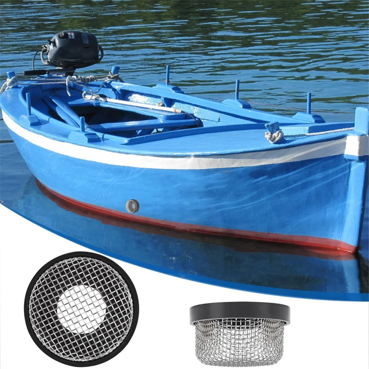 Mesh Aerator Screen Strainer for Livewell Pump, for 3/4 Inch-14 Female Thread,Enhancing Filtering and Aeration