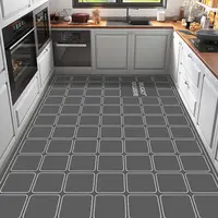Kitchen Floor Mat Anti Slip and Oil Proof Carpet Absorbent Scrubbable Carpet Wash Free and Dirt Resistant Household Floor Mats 1