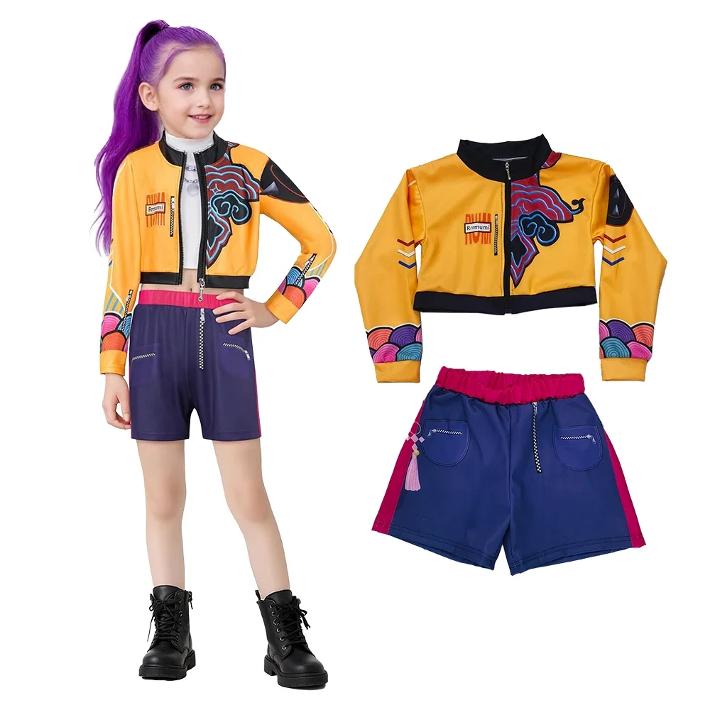 Girls Zoey Cosplay Girl Group Rumi Kids Costume Mira Outfit Favorite Stage  Performance Clothes Halloween Animated Movie Dress Up - AliExpress, image size:1000x1000