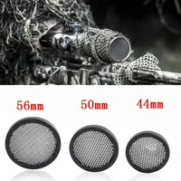 Tactical 44mm/50mm/56mm Anti-reflection Sunshade Protective Cover Kill Flash Cover Cap Scope Protector cover for Hunting Optical 1