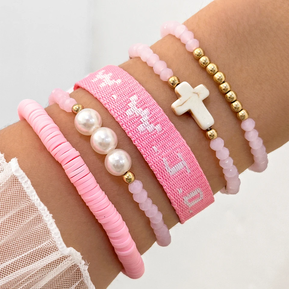 WWJD Portachiavi Da Polso Intrecciato A Mano Con Scritta What Would Jesus Do, Bracciale In Tessuto E Lega Di Zinco, Regalo Religioso - 2