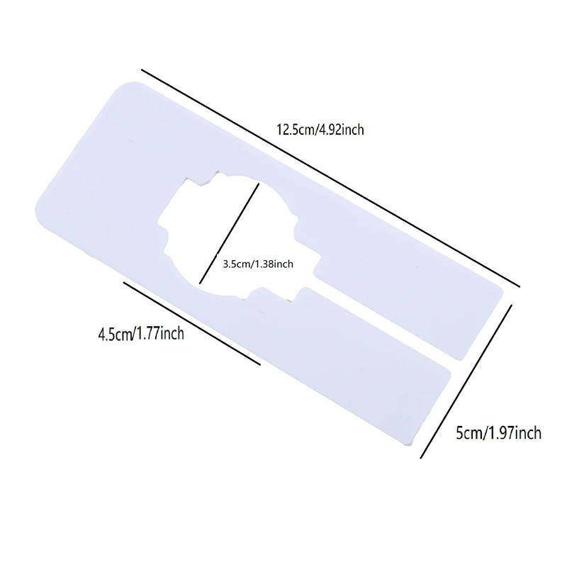 10PCS Divider Closet Dividers for Shelf Hanger Separators Rack Plastic Reusable Clothing